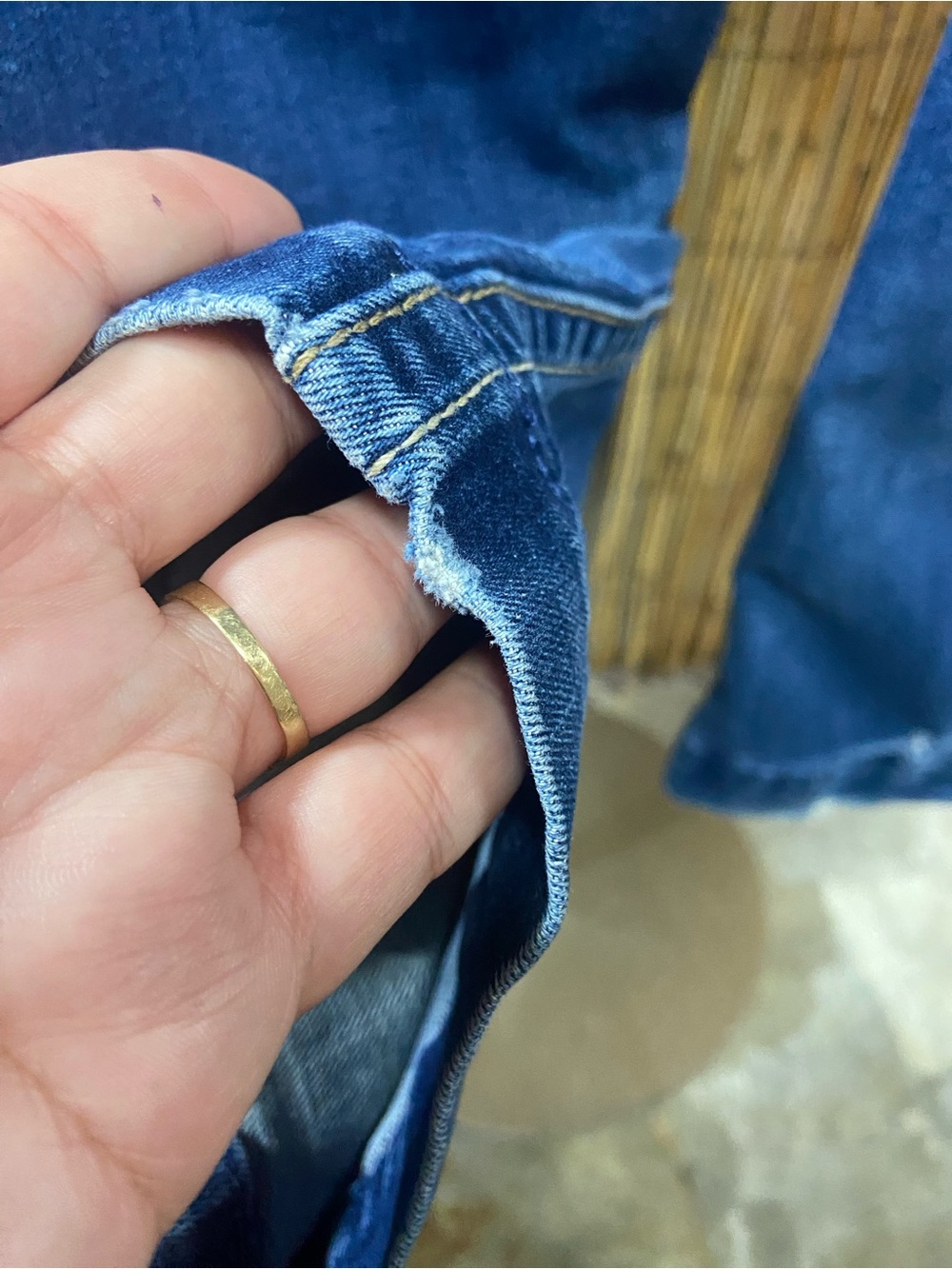 Ariat Mid Rise Trouser Jeans Women’s Size 29R Bootcut Western Denim Blue - Picture 14 of 16